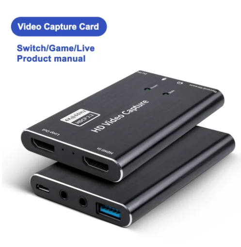 HDM1 Capture Card 4K Video Live Streaming USB 3.0 Data PS4 Game Set-top Box
HDM1 Capture Card 4K Video Live Streaming USB 3.0 Data PS4 Game Set-top Box