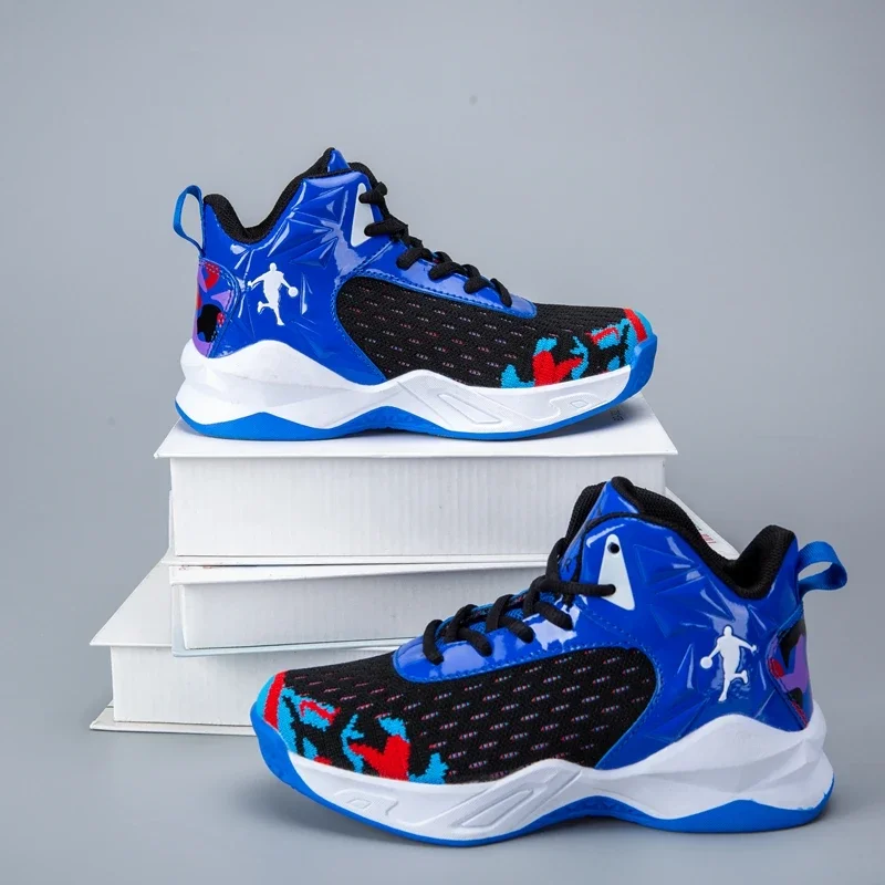 Boys Brand Basketball Shoes Kids Sneakers Thick Sole Non-slip Children Sports Shoes Child Boy Basket Trainer Shoes Girls
Boys Brand Basketball Shoes Kids Sneakers Thick Sole Non-slip Children Sports Shoes Child Boy Basket Trainer Shoes Girls