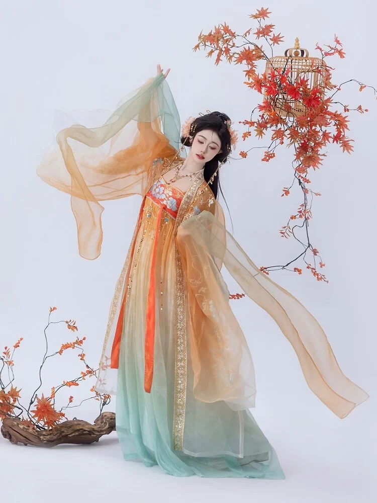 Оригинальная женская юбка Hanfu QingXue Yao с тяжелой вышивкой, весна-лето, широкая юбка Све irt, повседневная улучшенная юбка из шелухи
Оригинальная женская юбка Hanfu QingXue Yao с тяжелой вышивкой, весна-лето, широкая юбка Све irt, повседневная улучшенная юбка из шелухи
