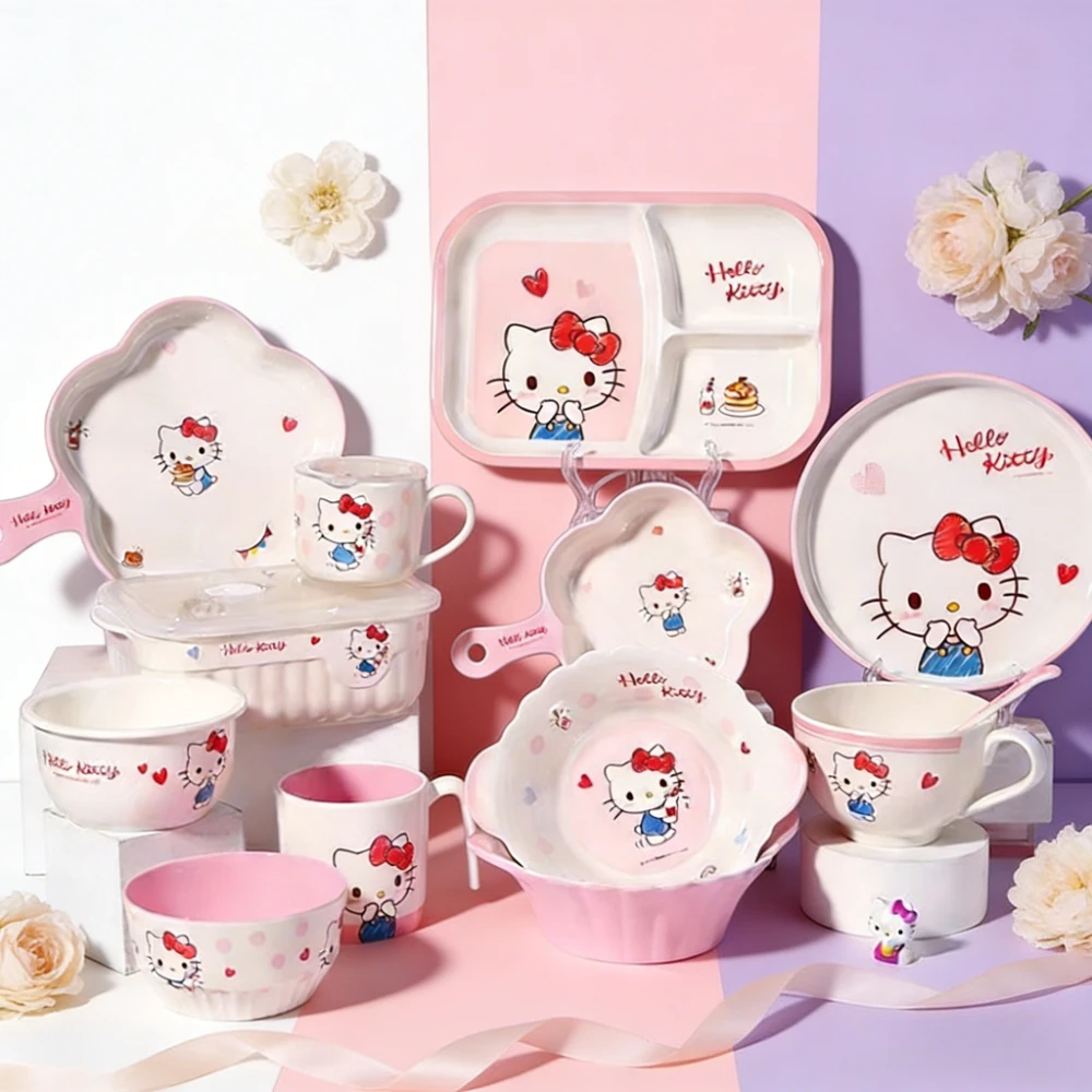 Набор столовой посуды WUHE с милым мультяшным рисунком, набор пластиковой посуды включает в себя тарелку, чашку и ложку, столовую посуду, можно мыть в посудомоечной машине
Набор столовой посуды WUHE с милым мультяшным рисунком, набор пластиковой посуды включает в себя тарелку, чашку и ложку, столовую посуду, можно мыть в посудомоечной машине