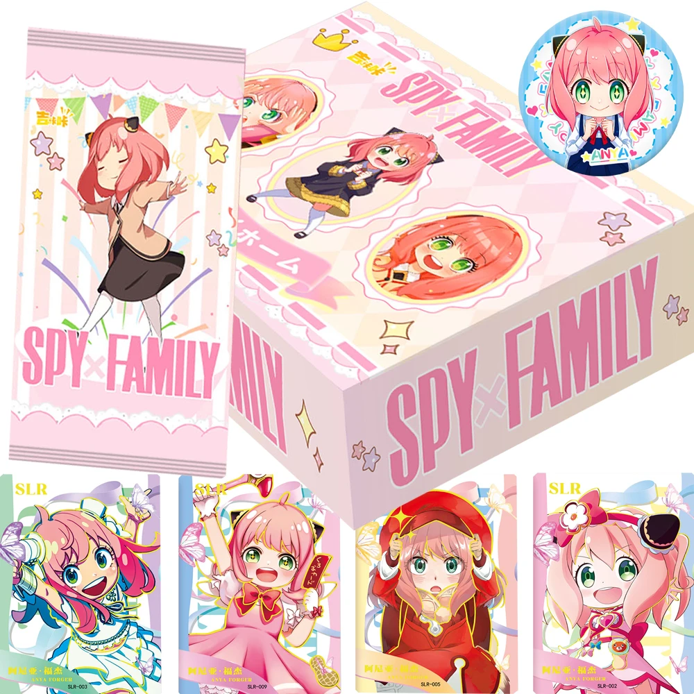 Коллекционные карты SPY×FAMILY, популярные аниме, милые аня Форгеры, косплей, волшебная девочка, редкие ограниченные коллекционные коллекционные карточки, детские игрушки, подарки
Коллекционные карты SPY×FAMILY, популярные аниме, милые аня Форгеры, косплей, волшебная девочка, редкие ограниченные коллекционные коллекционные карточки, детские игрушки, подарки