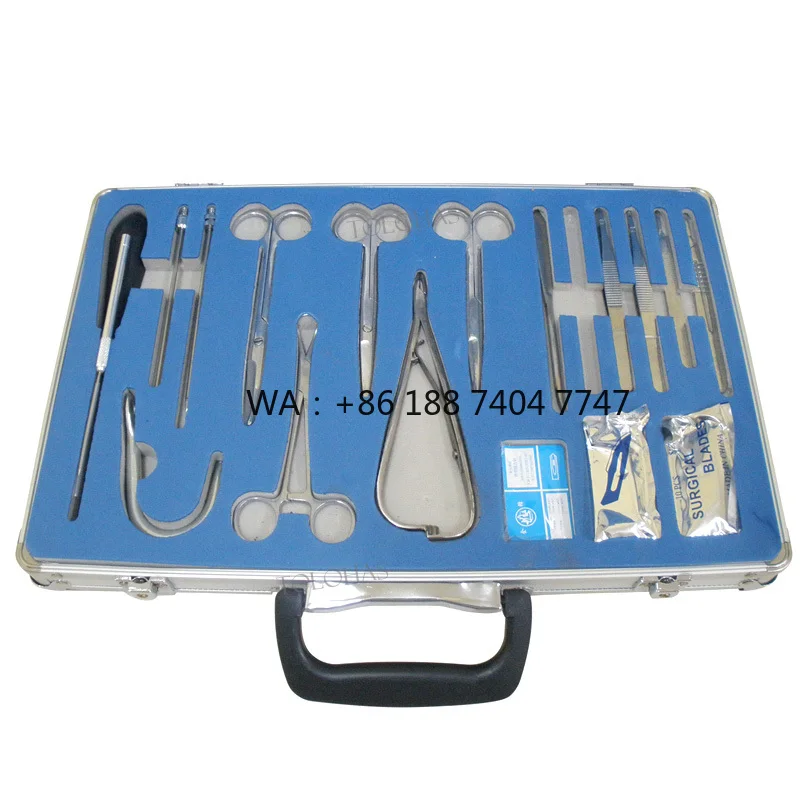 Veterinary Surgical Basic Kit High Quality Vet Small Animal Operating Instrument Set
Veterinary Surgical Basic Kit High Quality Vet Small Animal Operating Instrument Set