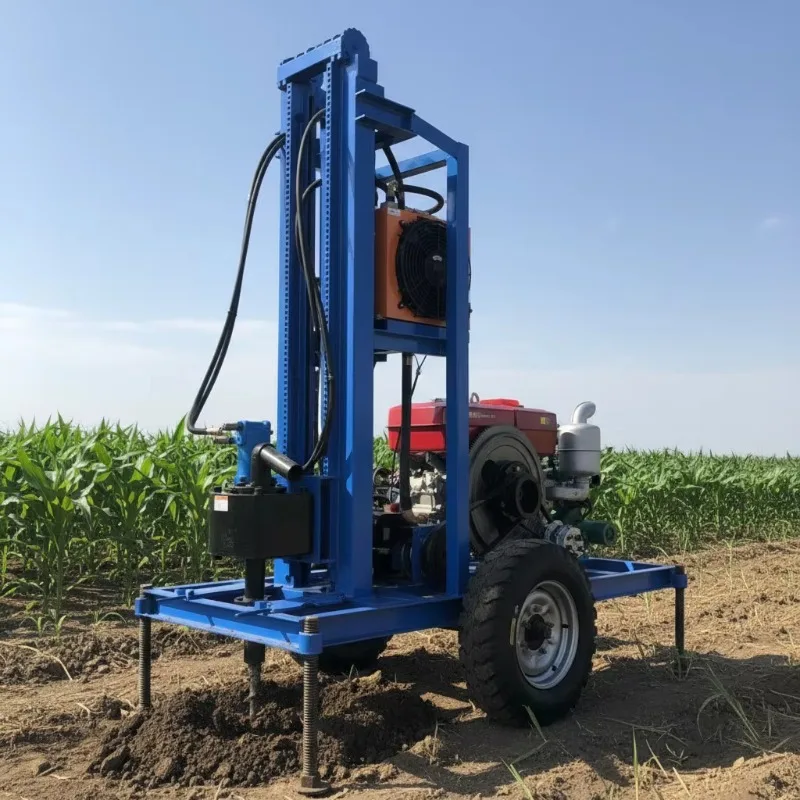 Customized Water Well Drilling Rigs Well Drill Rig Crawler 200 Meters Hydraulic Rotary Water Well Drilling Rig
Customized Water Well Drilling Rigs Well Drill Rig Crawler 200 Meters Hydraulic Rotary Water Well Drilling Rig