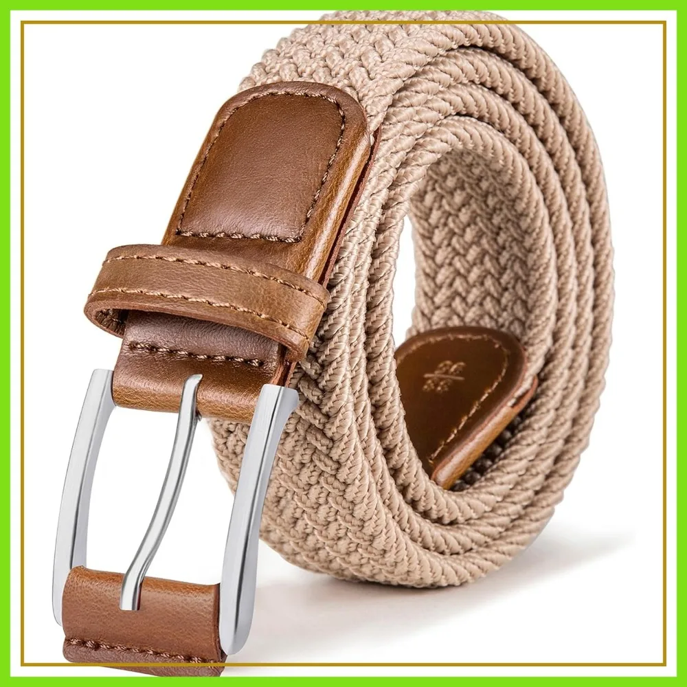 Stretch Woven Braided Web Belt 1 3/8 for Golf Casual Pants Shirts Jeans
Stretch Woven Braided Web Belt 1 3/8 for Golf Casual Pants Shirts Jeans