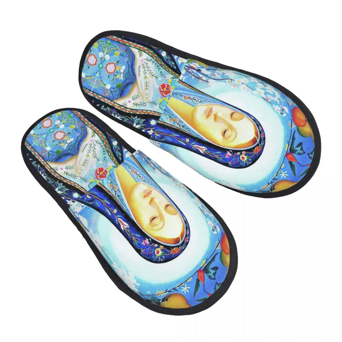 Custom Mexico Our Lady Of Guadalupe Virgin Mary Guest Slippers for Bathroom Women House Slipper
Custom Mexico Our Lady Of Guadalupe Virgin Mary Guest Slippers for Bathroom Women House Slipper