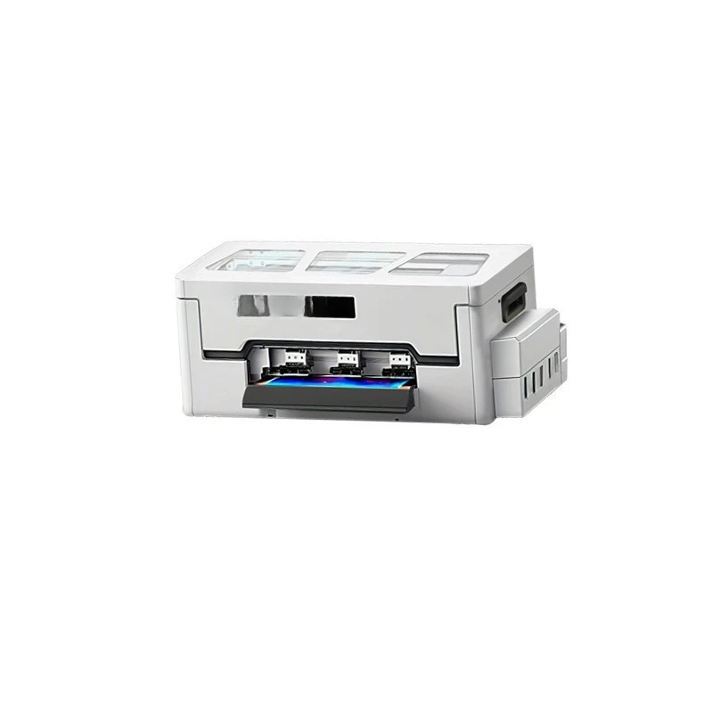 Small DTF white ink heat transfer printer textile fabric clothes hat T-shirt printing heat transfer sticker printing machine
Small DTF white ink heat transfer printer textile fabric clothes hat T-shirt printing heat transfer sticker printing machine