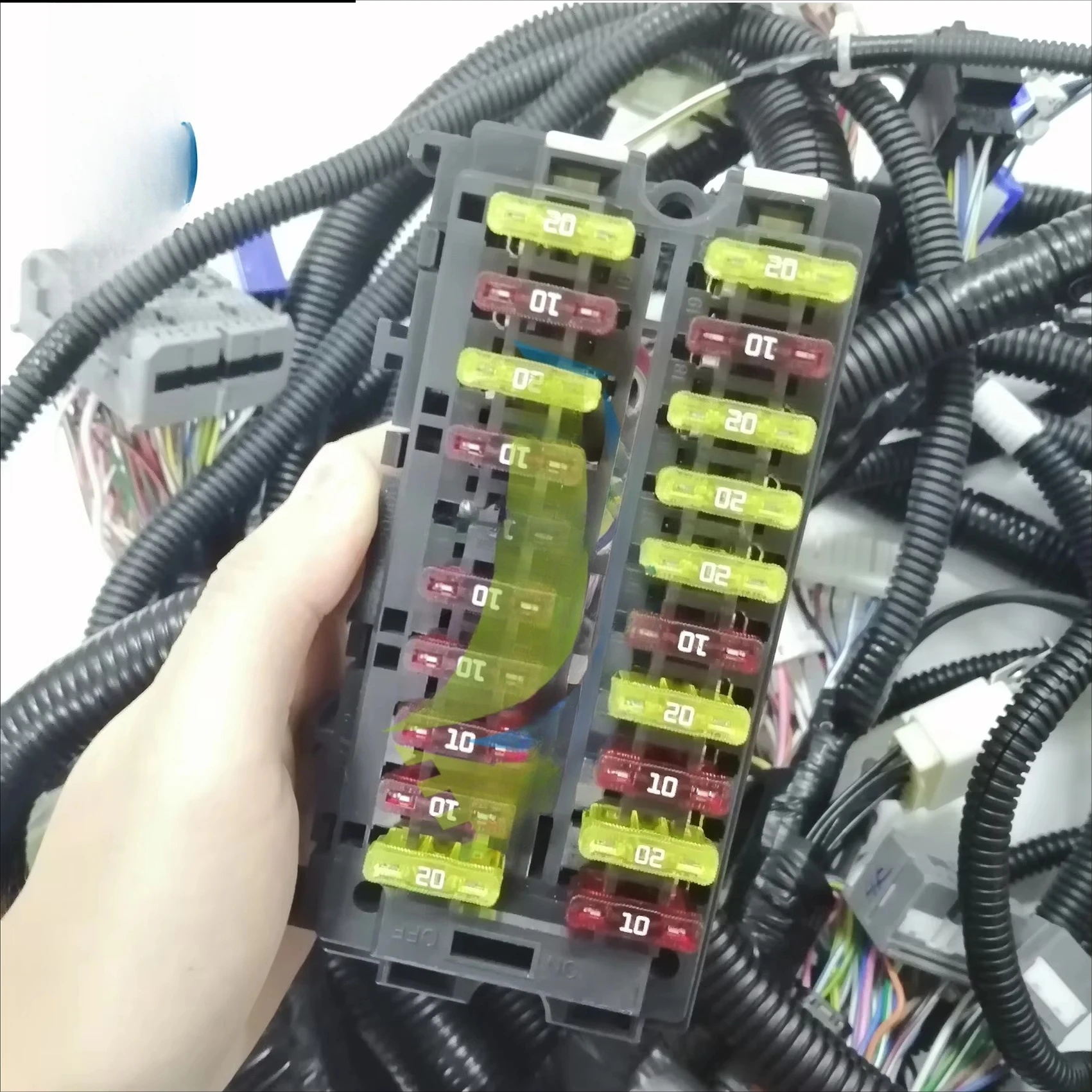 Excavator parts Wiring Harness YN14E00040F2 For SK210LC-6E Excavator
Excavator parts Wiring Harness YN14E00040F2 For SK210LC-6E Excavator