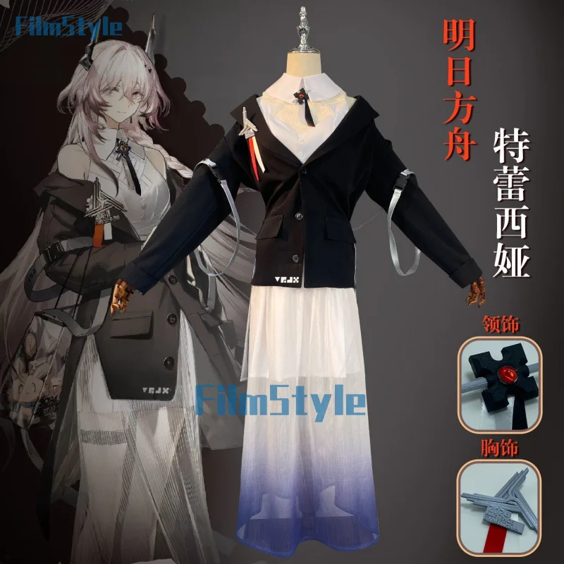 Theresa Cosplay Costume Game Arknights Civilight Eterna Women Gorgeous Dress Halloween Party Role Play Clothing
Theresa Cosplay Costume Game Arknights Civilight Eterna Women Gorgeous Dress Halloween Party Role Play Clothing