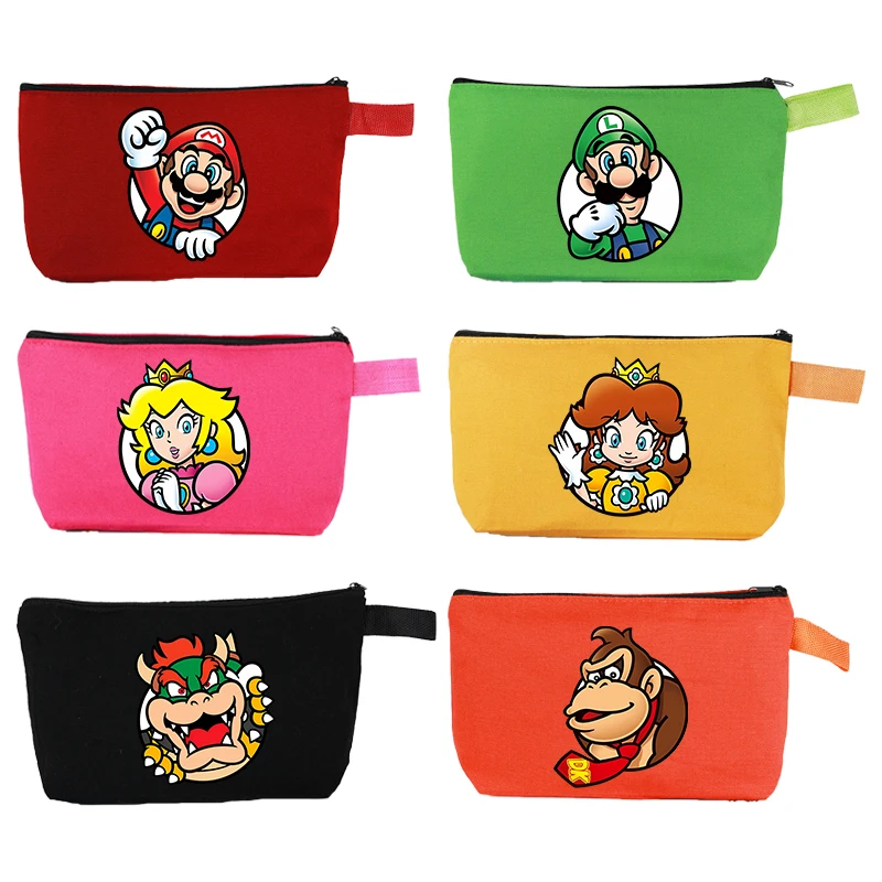 Super Marios Bros Kids Cartoon Pencil Bag Children Anime Cute Storage Pouch Girl Fashion Makeup Bags Boy Handbags Pen Case Gifts
Super Marios Bros Kids Cartoon Pencil Bag Children Anime Cute Storage Pouch Girl Fashion Makeup Bags Boy Handbags Pen Case Gifts