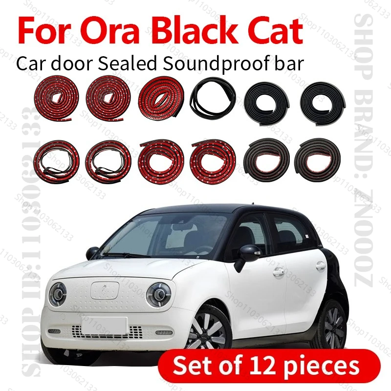 For 2021 Ora Black Cat Car Door Seal Strip Rubber Double Layer Sealing Protector Soundproof Dustproof Seal Strip 12PCS Set
For 2021 Ora Black Cat Car Door Seal Strip Rubber Double Layer Sealing Protector Soundproof Dustproof Seal Strip 12PCS Set