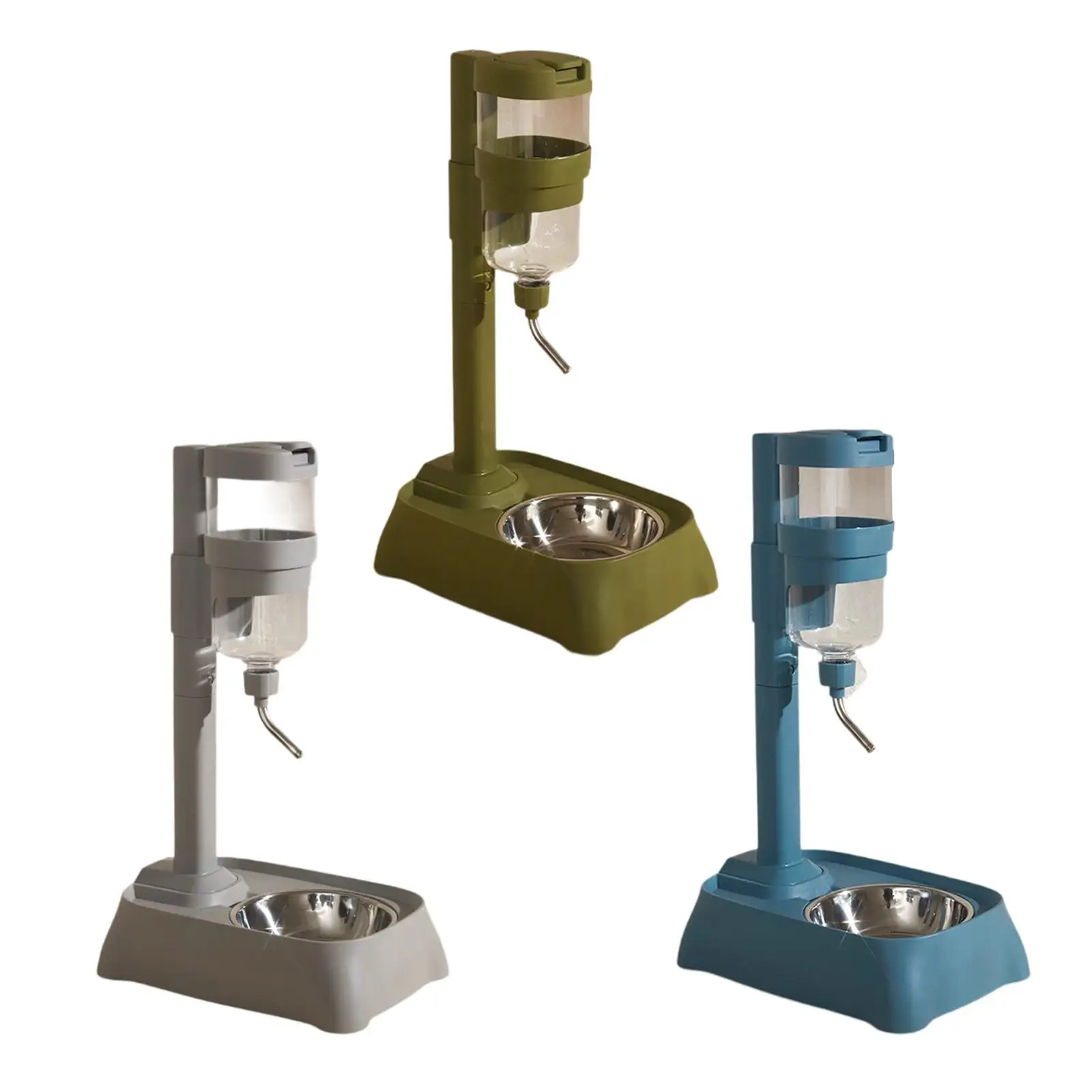 Pet Feeder Waterer Cat Dog Bowl Feeding Station Multifunctional Automatic Food Feeder Water Bottle Stand for Small Animal Cat
Pet Feeder Waterer Cat Dog Bowl Feeding Station Multifunctional Automatic Food Feeder Water Bottle Stand for Small Animal Cat