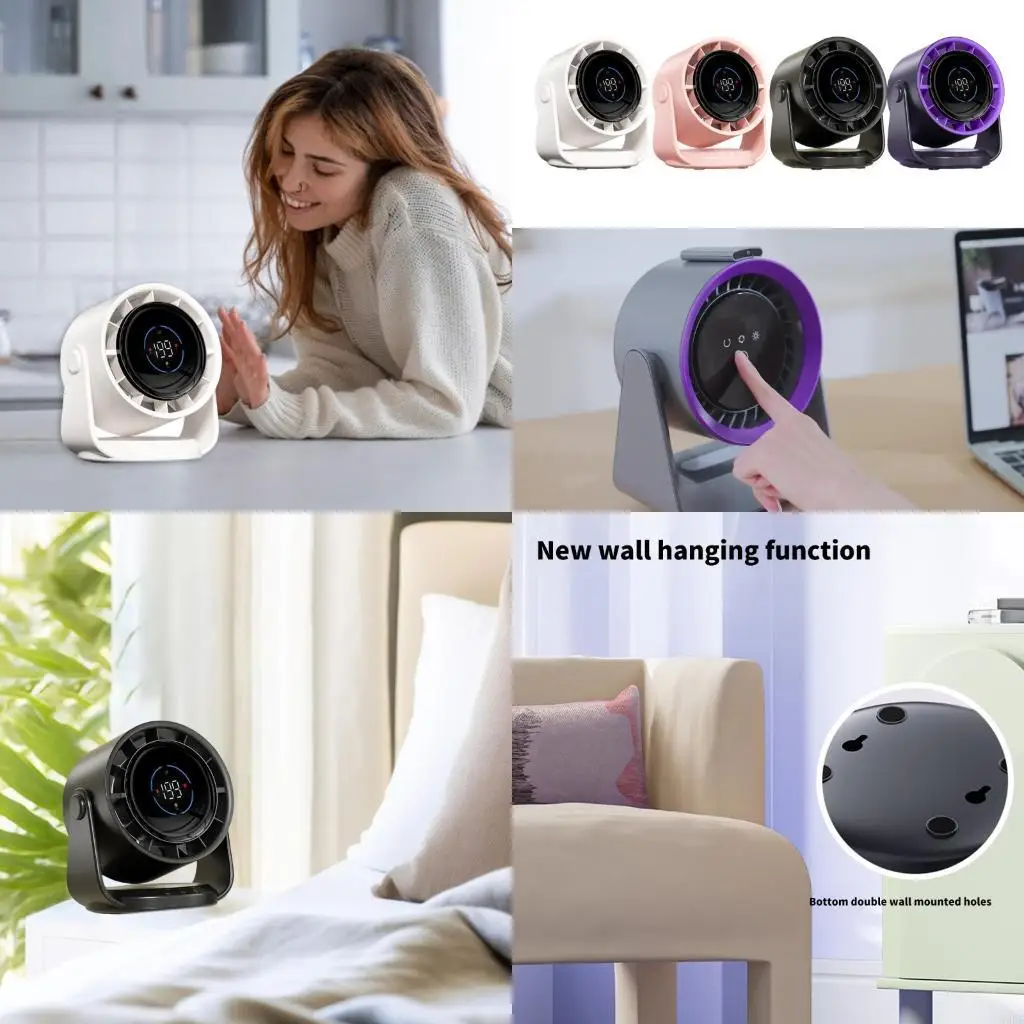 Quiet Powerful Fan Digital Display Fan 4000mAh Battery Fan ABS Texture for Home
Quiet Powerful Fan Digital Display Fan 4000mAh Battery Fan ABS Texture for Home