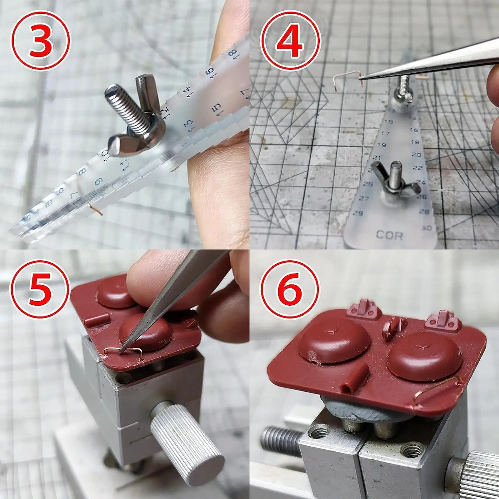 Premium Copper Wire Bender Handheld Wire Bending Tools Durable Practical Tool for Jewelry Making and Repair
Premium Copper Wire Bender Handheld Wire Bending Tools Durable Practical Tool for Jewelry Making and Repair