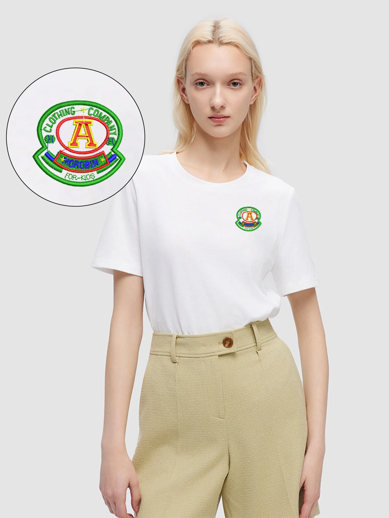 Classic Cool Cartoon A Embroidered T-shirt – Timeless Men Women Embroidery Cotton Top Tees T-shirts For Any Occasion
Classic Cool Cartoon A Embroidered T-shirt – Timeless Men Women Embroidery Cotton Top Tees T-shirts For Any Occasion