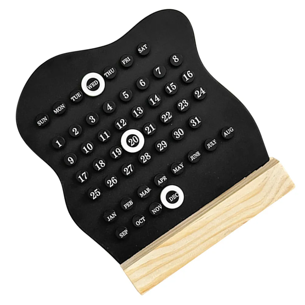 Wooden Perpetual Calendar Desk Ornament Minimalist Rotating Date Display for Office Home Decor Desktop Decoration Functional
Wooden Perpetual Calendar Desk Ornament Minimalist Rotating Date Display for Office Home Decor Desktop Decoration Functional