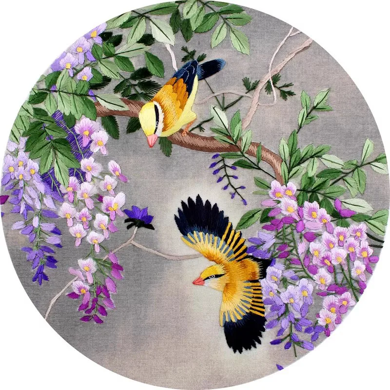 Straight Stitch Embroidery Kit for Absolute Beginners, DIY Flowers Birds Wall Art with Pre-Printed Fabric, Hoop, Threads
Straight Stitch Embroidery Kit for Absolute Beginners, DIY Flowers Birds Wall Art with Pre-Printed Fabric, Hoop, Threads