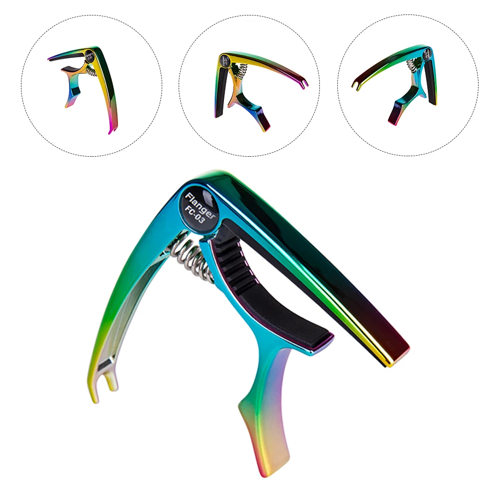 1pc Guitar Capo Metal Durable Acoustic Classical Quick Release Adjustable -saving Design Elegant
1pc Guitar Capo Metal Durable Acoustic Classical Quick Release Adjustable -saving Design Elegant
