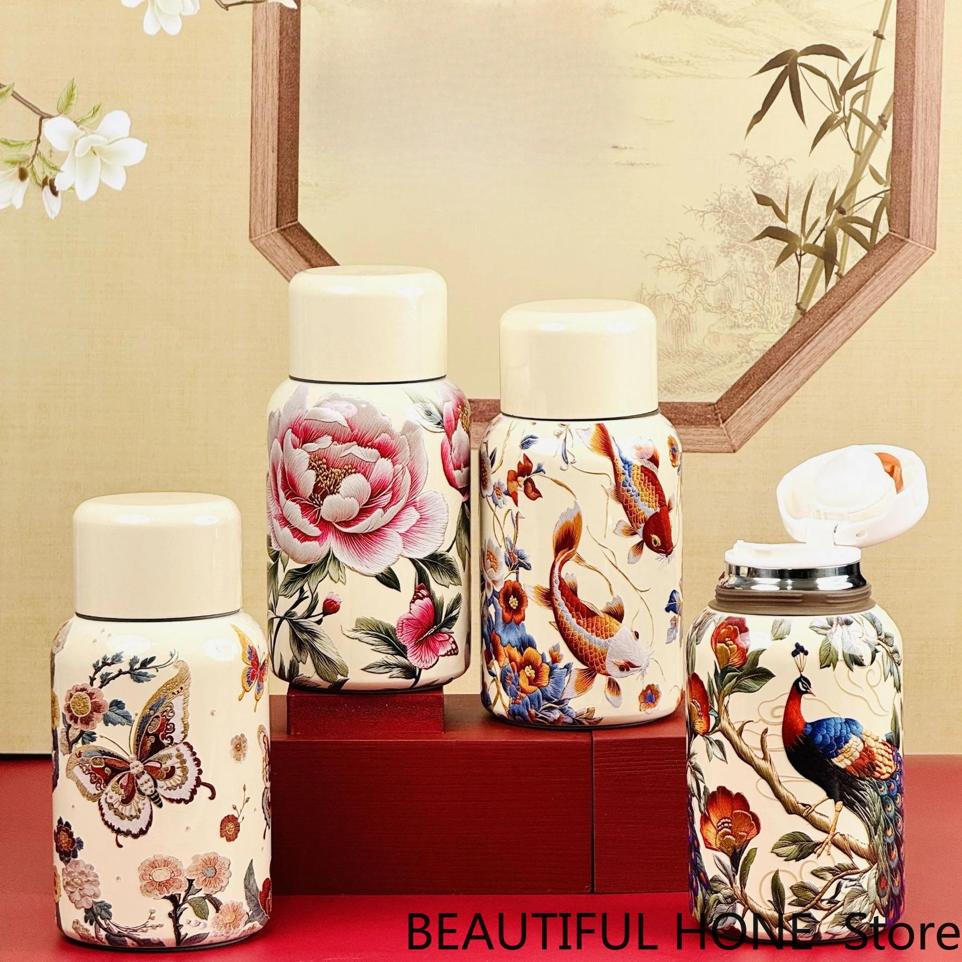 High-value National Style Pocket Cup 316 Stainless Steel Thermos Cup Vacuum Flasks National Tide Stew Teacup Small Fat Ding
High-value National Style Pocket Cup 316 Stainless Steel Thermos Cup Vacuum Flasks National Tide Stew Teacup Small Fat Ding