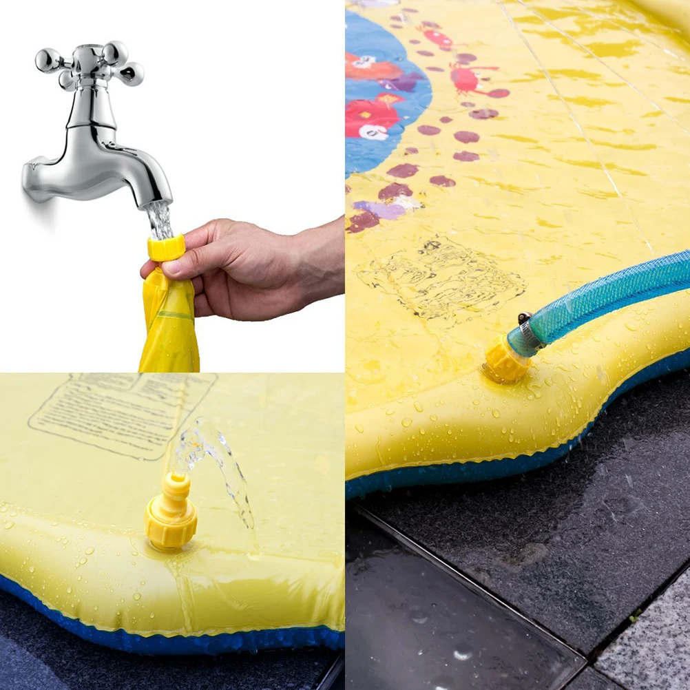 170 Cm Sprinkler For Spray Pad Inflatable Play Mat Inflatable Mat For Kids Sprinklers Kids Outdoor Toys Summer Pool Fun
170 Cm Sprinkler For Spray Pad Inflatable Play Mat Inflatable Mat For Kids Sprinklers Kids Outdoor Toys Summer Pool Fun