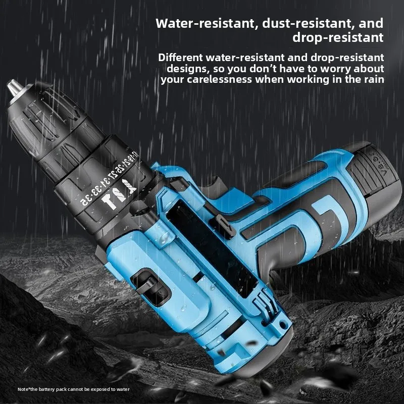 Multi-functional Impact Lithium Battery New Pistol Drill High-power Household Rechargeable Hand Drill Tool Electric Screwdriver
Multi-functional Impact Lithium Battery New Pistol Drill High-power Household Rechargeable Hand Drill Tool Electric Screwdriver