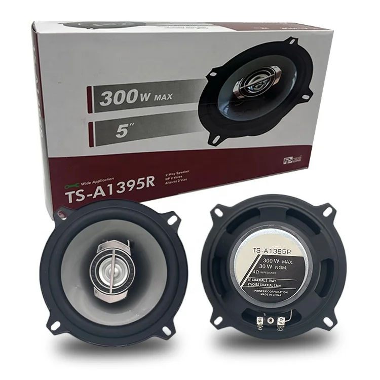 Горячая новинка: Автомобильные коаксиальные динамики 220W TS-A1095R/300W TS-A1395R/350W TS-1695R, 4/5/6 дюймов, с защитной решеткой, 2-полосные, 4 Ом
Горячая новинка: Автомобильные коаксиальные динамики 220W TS-A1095R/300W TS-A1395R/350W TS-1695R, 4/5/6 дюймов, с защитной решеткой, 2-полосные, 4 Ом
