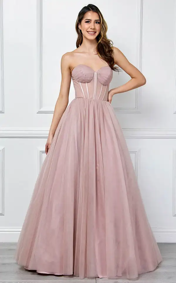 Customized Casual Tulle Criss-Cross Draped A-line Strapless Long Dresses Bespoke Occasion Dresses Sizes Available Simple Fashion
Customized Casual Tulle Criss-Cross Draped A-line Strapless Long Dresses Bespoke Occasion Dresses Sizes Available Simple Fashion