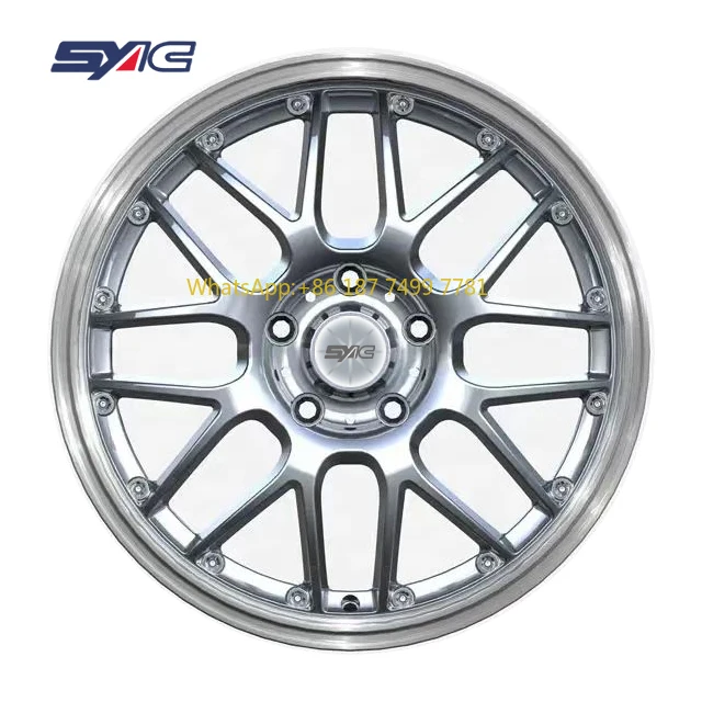 SYAC 2-piece Racing Car 18-22 Inch Customization Forging Aluminium Alloy Wheel Hub for Retrofit/upgrade
SYAC 2-piece Racing Car 18-22 Inch Customization Forging Aluminium Alloy Wheel Hub for Retrofit/upgrade