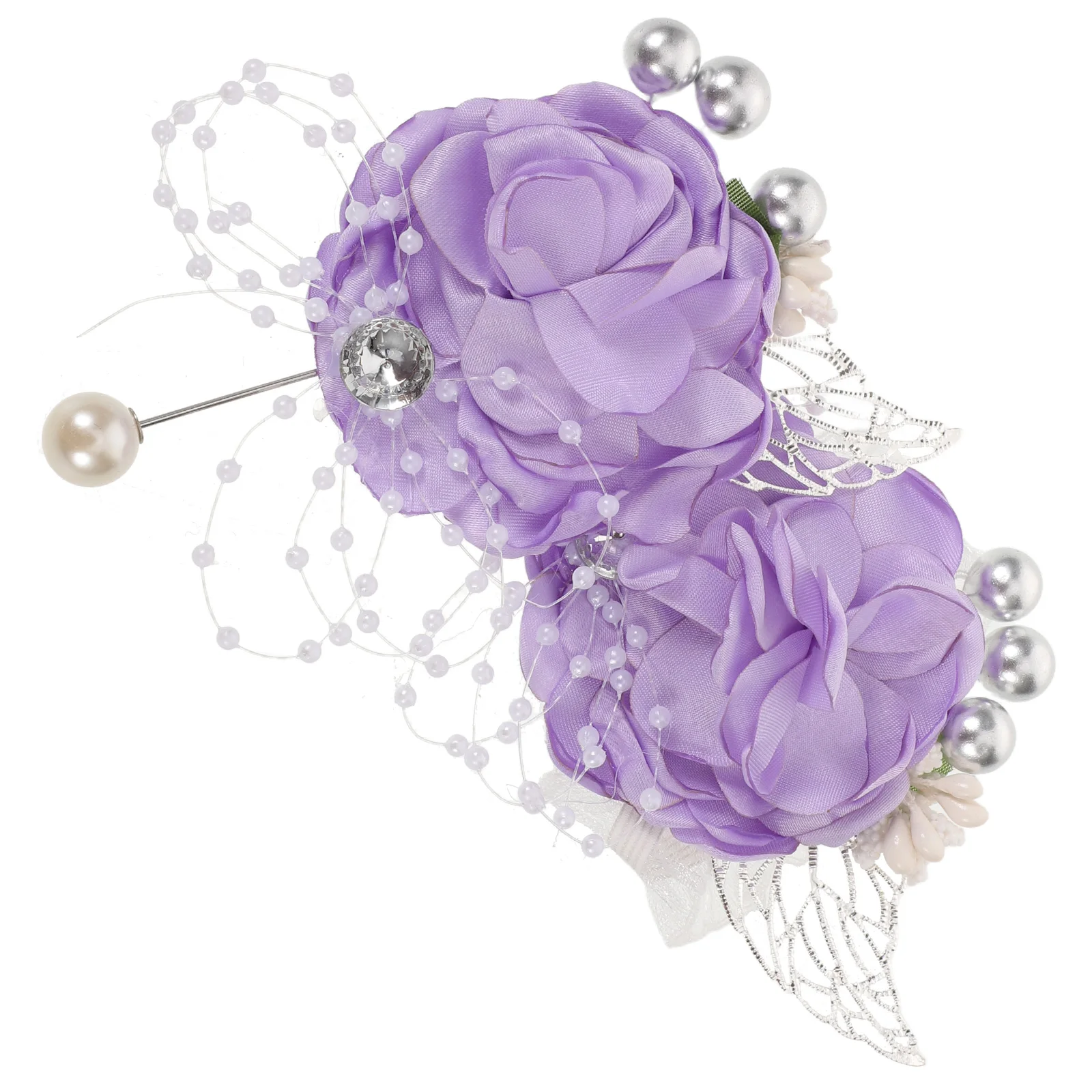 Wedding Floral Suit Corsage Bracelet Flower Boutonniere and Hand Bridesmaid's Wrist Corsages 、 Plastic
Wedding Floral Suit Corsage Bracelet Flower Boutonniere and Hand Bridesmaid's Wrist Corsages 、 Plastic