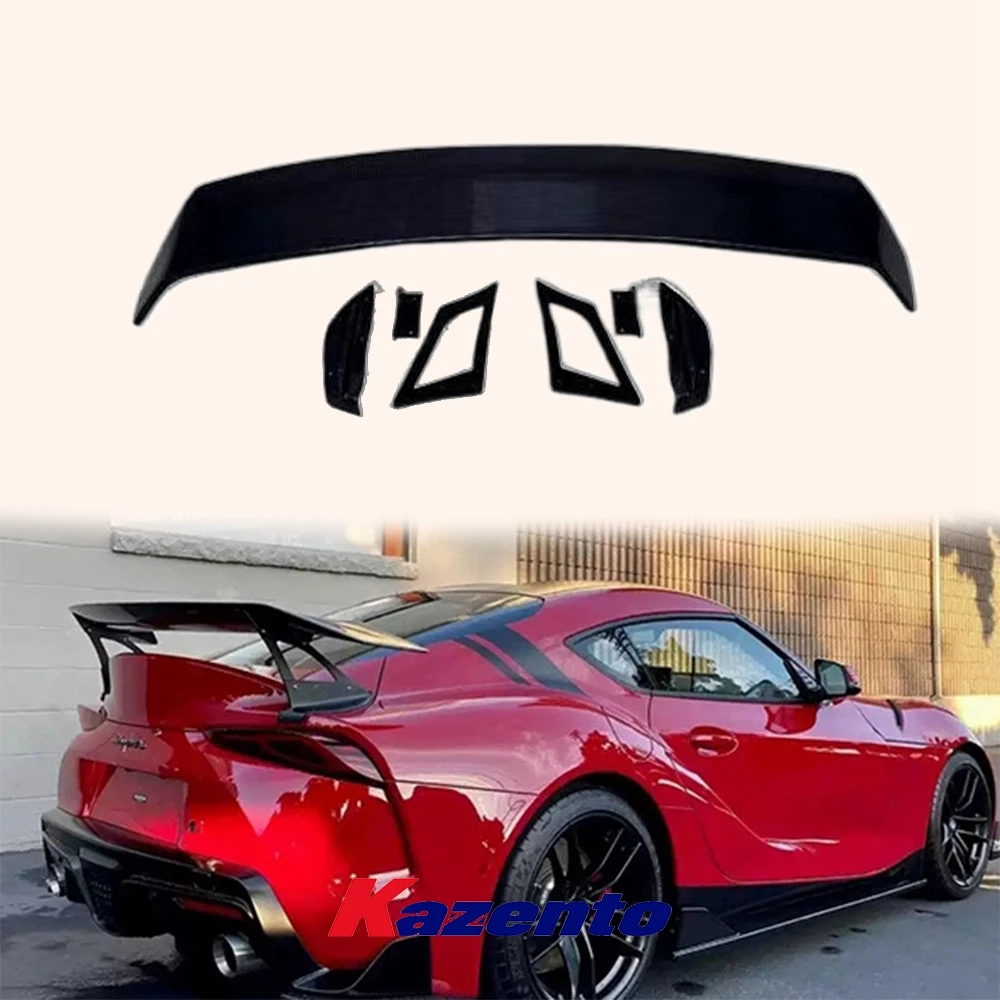 High GT Rear Spoiler Wing Carbon TSE Style For Toyota Supra A90 2019-2022
High GT Rear Spoiler Wing Carbon TSE Style For Toyota Supra A90 2019-2022