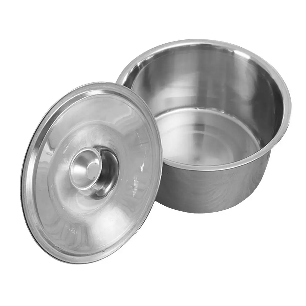 Stainless Steel Basin Deep Bowl Lid Stainless Steel Deep Bowl Large Capacity Rust Proof Smooth Edges Kitchen Accessories
Stainless Steel Basin Deep Bowl Lid Stainless Steel Deep Bowl Large Capacity Rust Proof Smooth Edges Kitchen Accessories