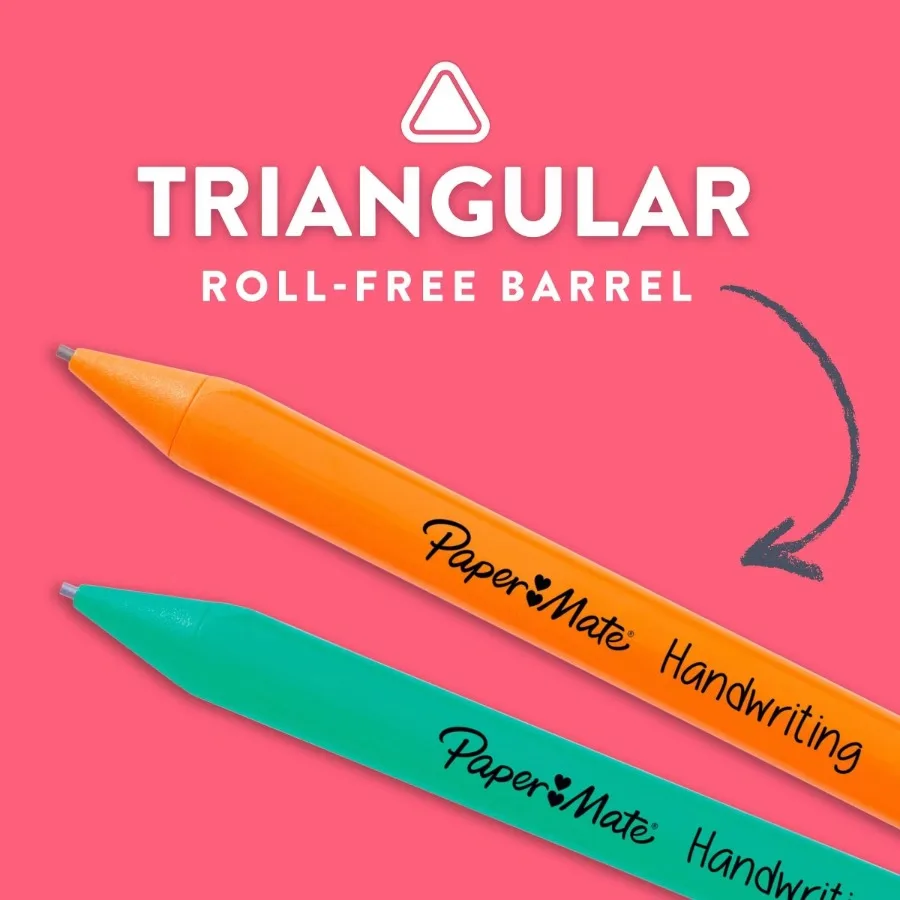 Handwriting 5pk #2 Mechanical Pencils with Eraser and Refill 1.3mm Assorted Colors: School Supplies for Kids
Handwriting 5pk #2 Mechanical Pencils with Eraser and Refill 1.3mm Assorted Colors: School Supplies for Kids