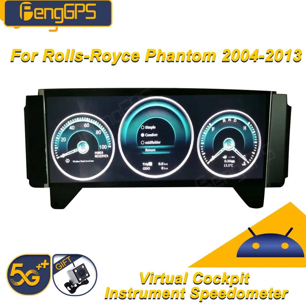 Для Rolls-Royce Phantom 2004-2013 автомобильный ЖК-дисплей приборной панели цифровой кластер виртуальный прибор для кабины спидометр многофункциональный блок
Для Rolls-Royce Phantom 2004-2013 автомобильный ЖК-дисплей приборной панели цифровой кластер виртуальный прибор для кабины спидометр многофункциональный блок