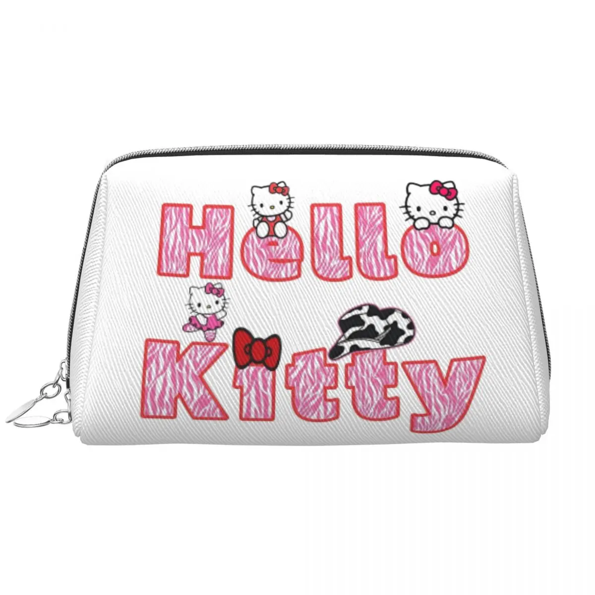 Косметичка Hello Kitty Kawaii с милым котом, модная вместительная косметичка, наряды, женская косметичка на молнии
Косметичка Hello Kitty Kawaii с милым котом, модная вместительная косметичка, наряды, женская косметичка на молнии