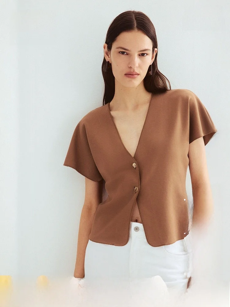 H&M Summer Women's Short Outerwear Batwing Sleeve Open Cardigan Regular Sleeve Length Polyester Viscose Spandex Blend
H&M Summer Women's Short Outerwear Batwing Sleeve Open Cardigan Regular Sleeve Length Polyester Viscose Spandex Blend