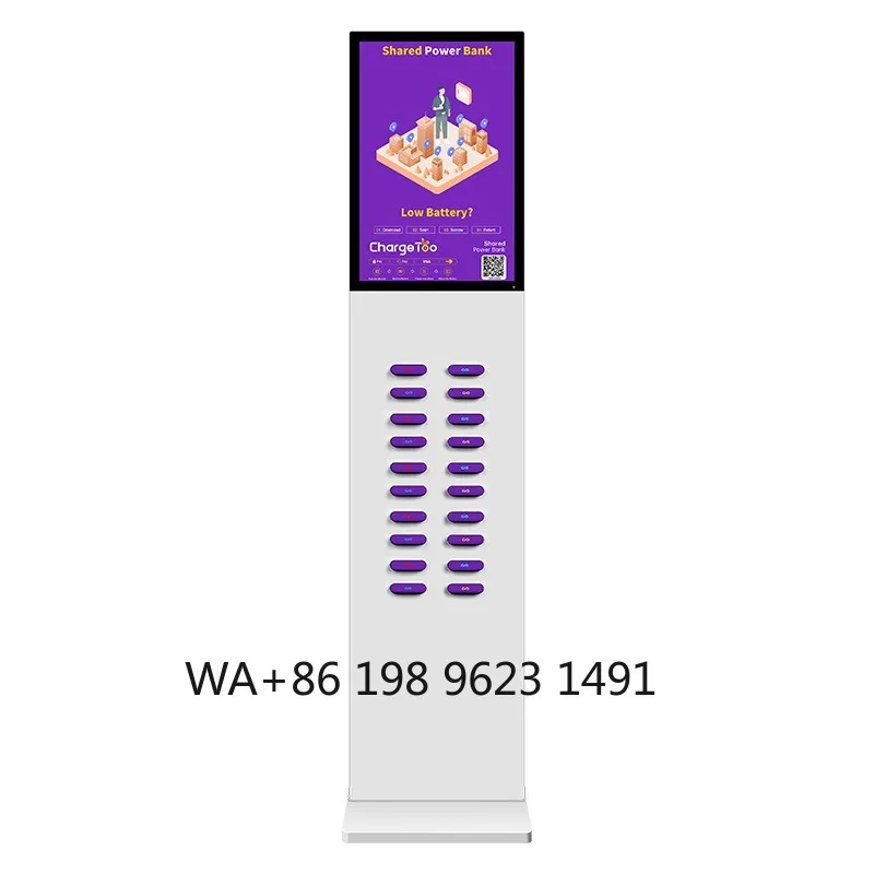 20 Slots 200W High-Capacity Magnetic Charging Power Bank ABS LED Display Commercial Advertising Screen
20 Slots 200W High-Capacity Magnetic Charging Power Bank ABS LED Display Commercial Advertising Screen