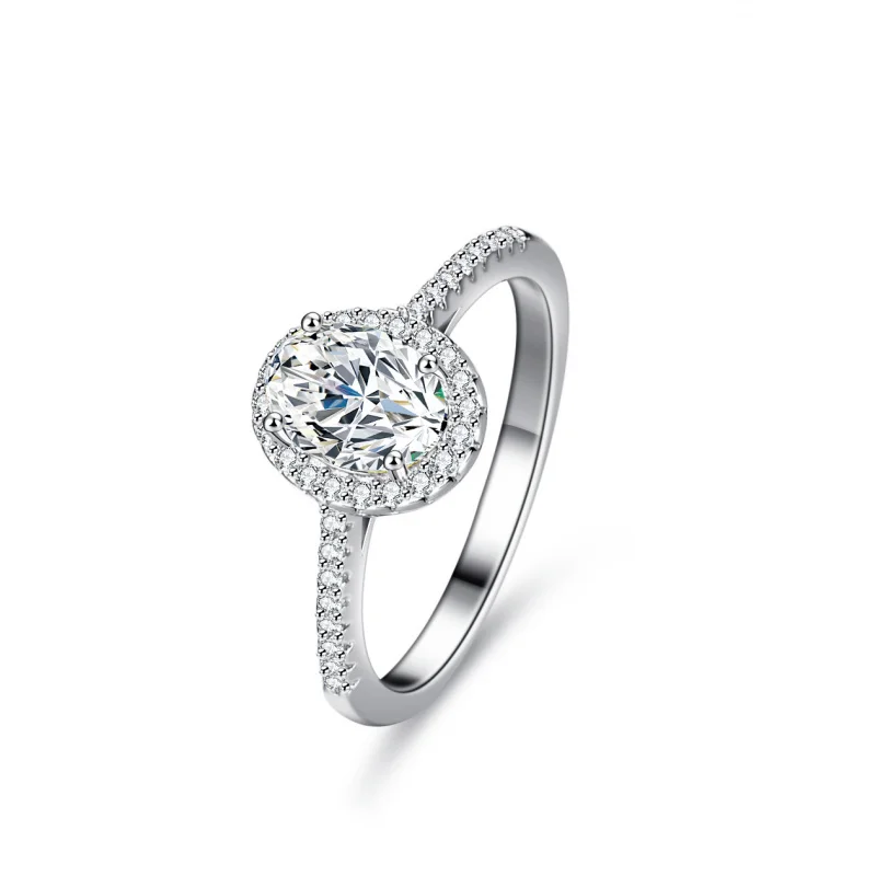 Irregular Moissanite Ring for WomenS925Sterling Silver Plated18KGold Oval Moissanite Engagement Ring Wholesale
Irregular Moissanite Ring for WomenS925Sterling Silver Plated18KGold Oval Moissanite Engagement Ring Wholesale