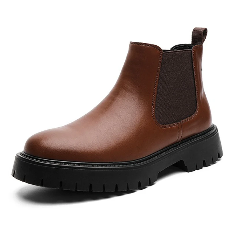 Handmade Mens Leather Chelsea Boots Luxury Quality Comfortable 2026 Autumn British Style Outdoor Casual Business Shoes Male
Handmade Mens Leather Chelsea Boots Luxury Quality Comfortable 2026 Autumn British Style Outdoor Casual Business Shoes Male