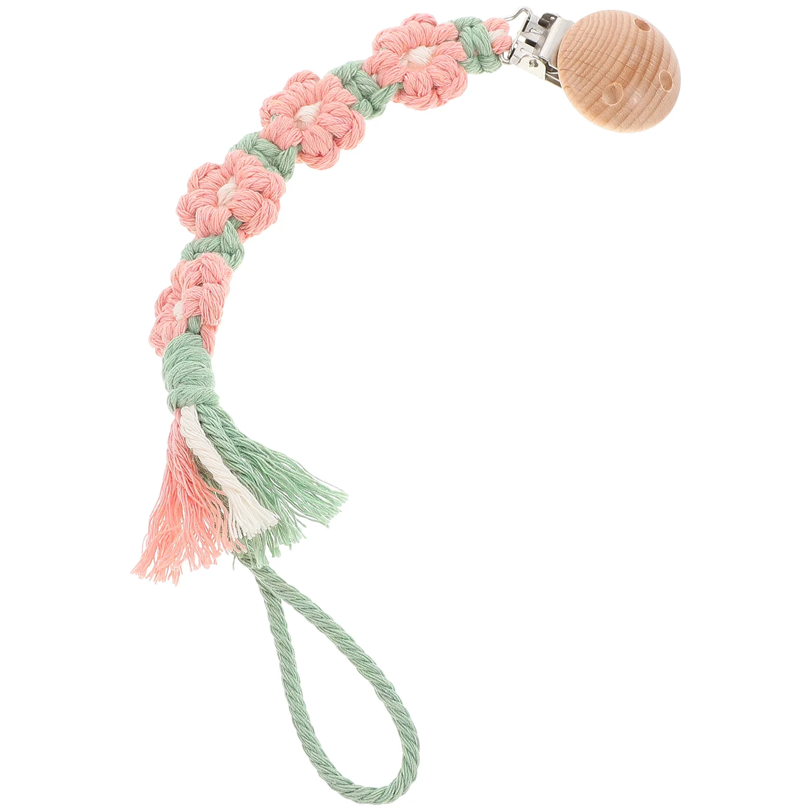 Держатель для детской соски, ручной работы, из хлопкового шнура, с цветочным дизайном, защита от потери, для новорожденных, младенцев, для использования в коляске, путешествий, в стиле бохо
Держатель для детской соски, ручной работы, из хлопкового шнура, с цветочным дизайном, защита от потери, для новорожденных, младенцев, для использования в коляске, путешествий, в стиле бохо