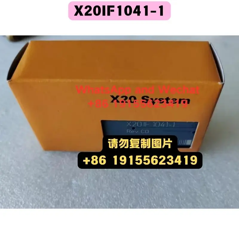 Совершенно новый оригинальный модуль X20IF1041-1 Функциональный тест ОК Быстрая доставка
Совершенно новый оригинальный модуль X20IF1041-1 Функциональный тест ОК Быстрая доставка