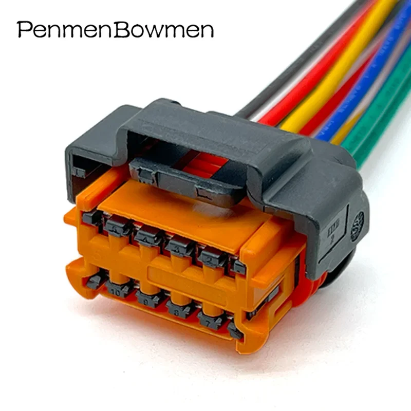1 Set 10 Pin Car Headlight Electrical Cable Connector Wiring Harness Far Near Beam Lighting Plug For Peugeot Citroen 307 308 408
1 Set 10 Pin Car Headlight Electrical Cable Connector Wiring Harness Far Near Beam Lighting Plug For Peugeot Citroen 307 308 408
