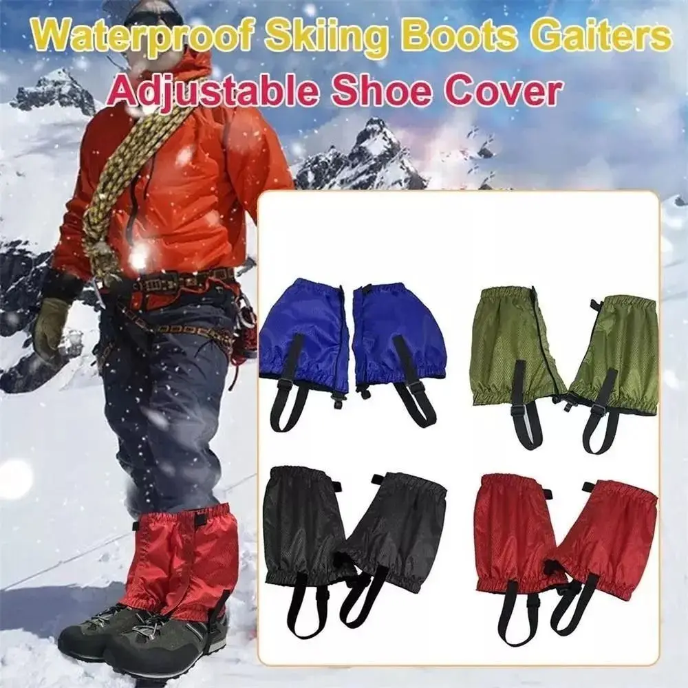 Portable Waterproof Leg Covers Oxford Cloth Breathable Shoe Snow Gaiters Legs Protection Climbing Camping Hiking Ski Boot
Portable Waterproof Leg Covers Oxford Cloth Breathable Shoe Snow Gaiters Legs Protection Climbing Camping Hiking Ski Boot