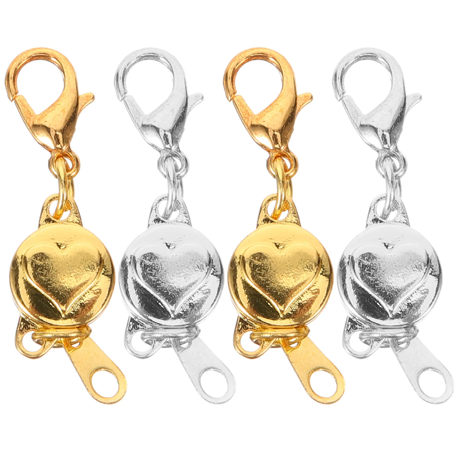 4 Pcs Jewelry Buckle Bracelet Making Kit Necklace Clasp Beads Hooks Magnetic Clasps Small Charm Claw
4 Pcs Jewelry Buckle Bracelet Making Kit Necklace Clasp Beads Hooks Magnetic Clasps Small Charm Claw