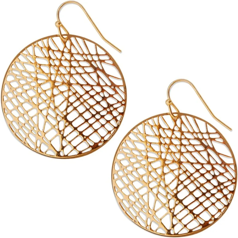 Boho Dangle Earrings for Women Lightweight Geometric Filigree in Gold Rose Silver Tone
Boho Dangle Earrings for Women Lightweight Geometric Filigree in Gold Rose Silver Tone