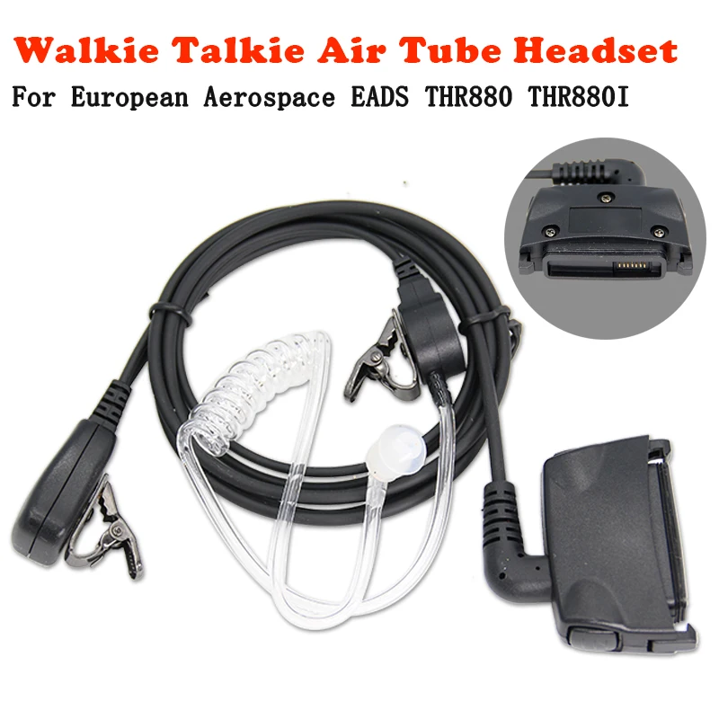 Ear Bud Earphone Headset Speaker PTT Mic For Airbus EADS THR880 THR880I Walkie Talkie Radio Acoustic Air Tube earphones
Ear Bud Earphone Headset Speaker PTT Mic For Airbus EADS THR880 THR880I Walkie Talkie Radio Acoustic Air Tube earphones
