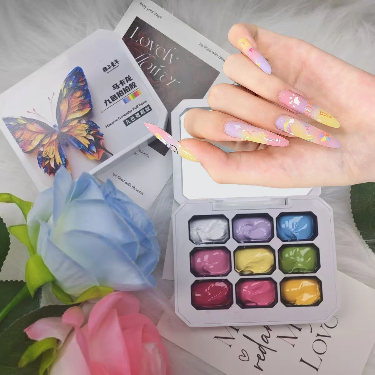 1 шт., 9 цветов, твердый клей для ногтей, маникюрный полуперманентный лак, желейный макарон, гель-крем, замачиваемый УФ-светодиодный лак для ногтей, палитра искусственных «сделай сам»
1 шт., 9 цветов, твердый клей для ногтей, маникюрный полуперманентный лак, желейный макарон, гель-крем, замачиваемый УФ-светодиодный лак для ногтей, палитра искусственных «сделай сам»