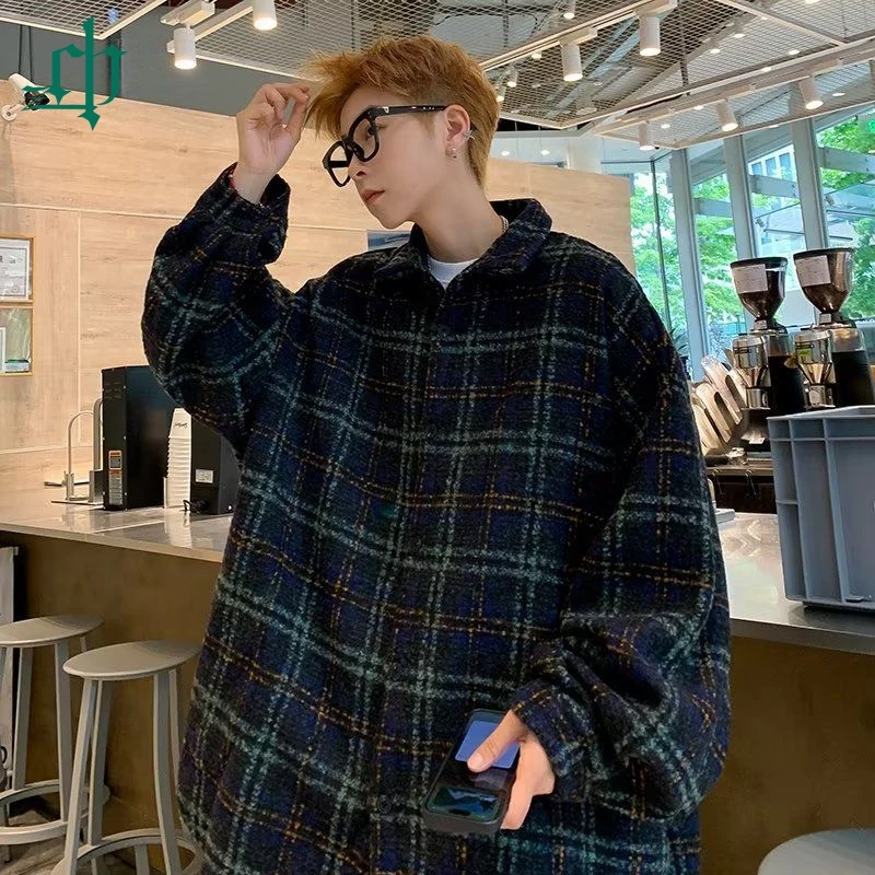 Женское шерстяное клетчатое пальто в стиле ретро Hong Kong Sle Thiened, осенне-зимнее модное повседневное износостойкое пальто Aving
Женское шерстяное клетчатое пальто в стиле ретро Hong Kong Sle Thiened, осенне-зимнее модное повседневное износостойкое пальто Aving