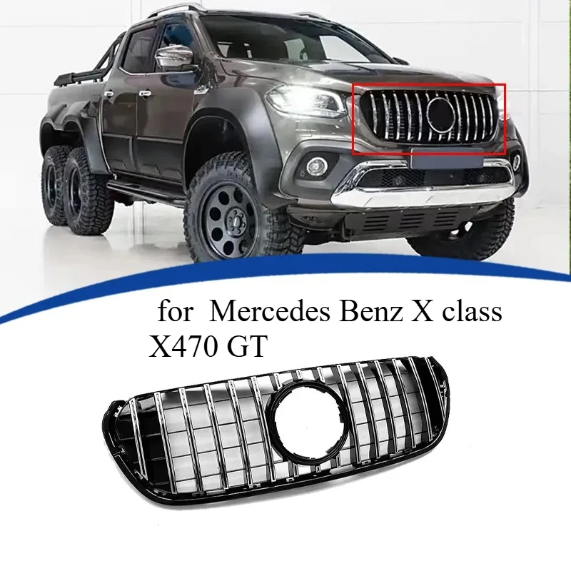 Fit for Mercedes Benz X class X470 GT 2017-2019 grille replacement Car Front Bumper AIR Grill Center Trim auto parts
Fit for Mercedes Benz X class X470 GT 2017-2019 grille replacement Car Front Bumper AIR Grill Center Trim auto parts