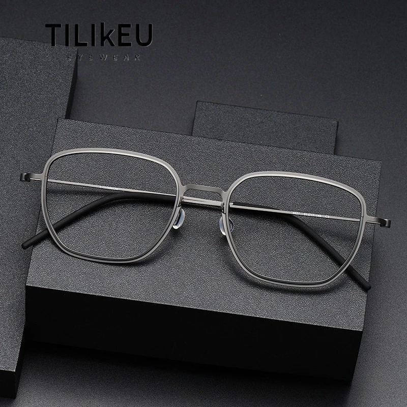 Оправы для очков из титана без винтов от датского бренда, модель 5527, ультралегкие, модные, квадратные, с полной оправой, для мужчин с крупным лицом
Оправы для очков из титана без винтов от датского бренда, модель 5527, ультралегкие, модные, квадратные, с полной оправой, для мужчин с крупным лицом