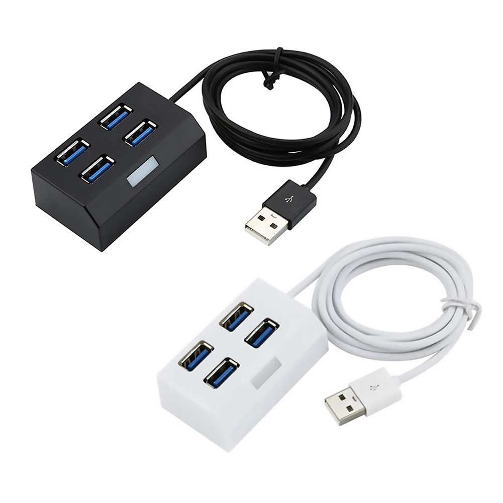 Portable 4 Port Mini USB 2.0 HUB Splitter Adapter External USB Extension Converter Cable for PC Laptop Desktop
Portable 4 Port Mini USB 2.0 HUB Splitter Adapter External USB Extension Converter Cable for PC Laptop Desktop