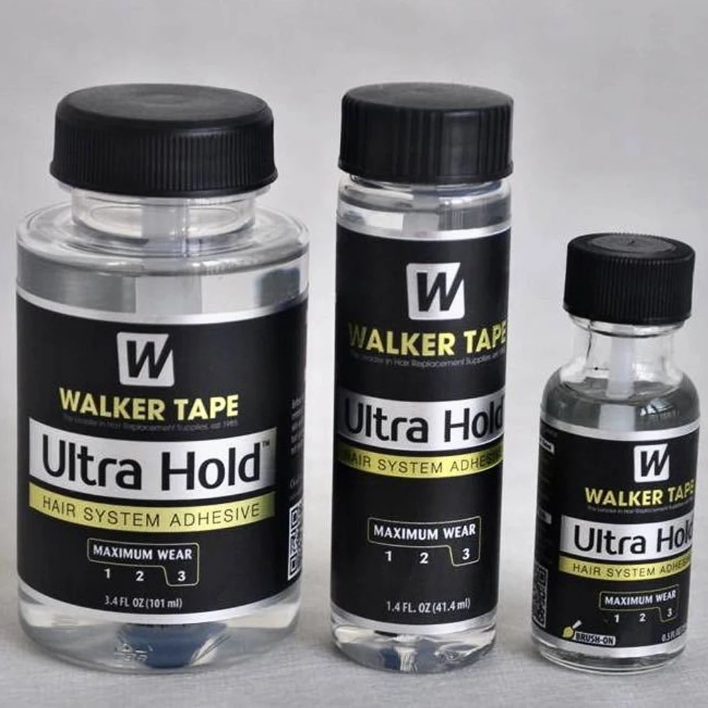 Walker Tape Ultra Hold lace glue 3.4oz/101ml waterproof walker lace hair glue adhesive super glue for lace wig/toupee/closure
Walker Tape Ultra Hold lace glue 3.4oz/101ml waterproof walker lace hair glue adhesive super glue for lace wig/toupee/closure